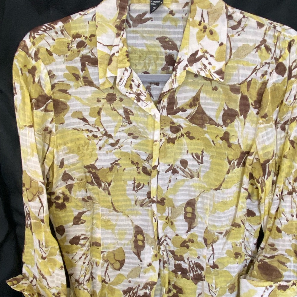 Floral Patterned Women's Shirt